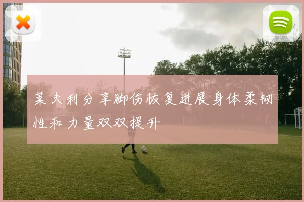 莱夫利分享脚伤恢复进展身体柔韧性和力量双双提升